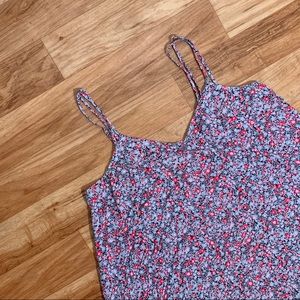 American Eagle Floral Print Shift Tank